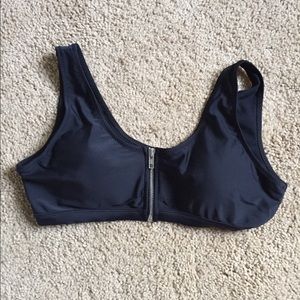 Black Bathing Suit Top